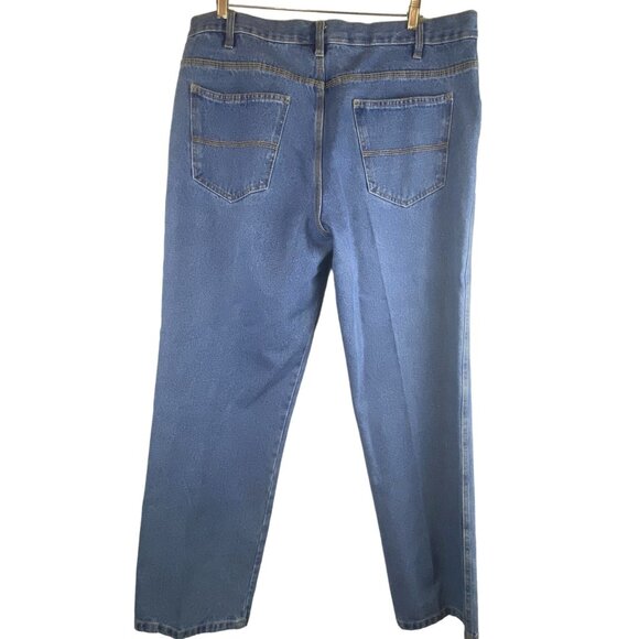 Rivet Supply Co. Classic Medium Wash Blue Jeans Men's Size 38x32 100% Cotton - Picture 2 of 10